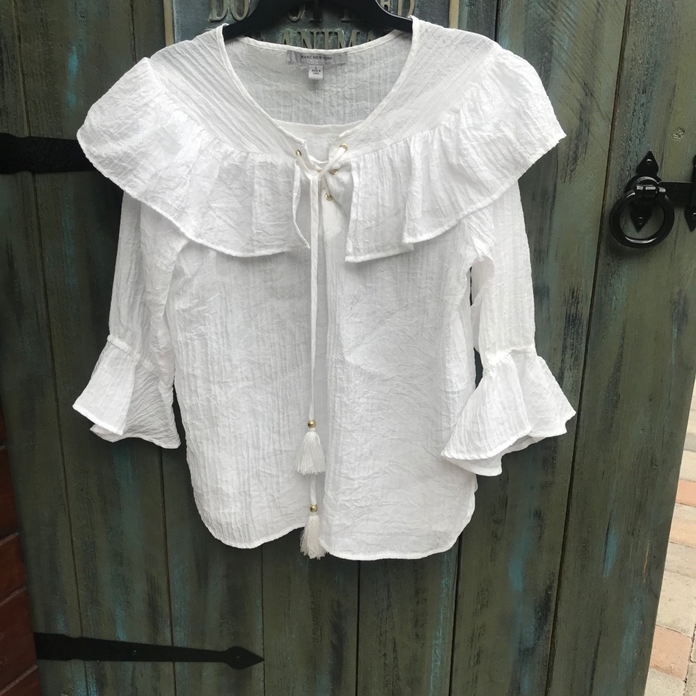 Gorgeous White Blouse - Picture 3 of 5